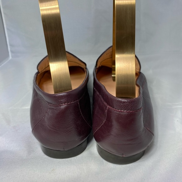 J. Crew Burgundy Leather Loafers - Picture 2 of 6